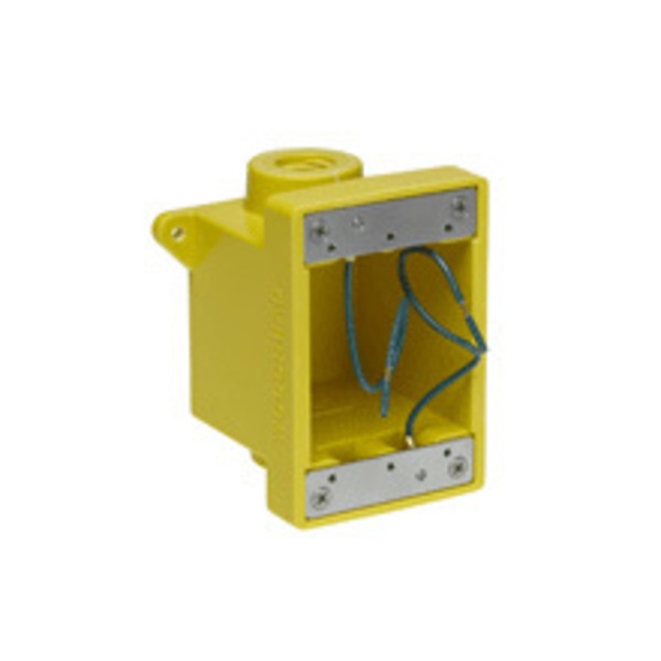 Woodhead Electrical Box, FD Box, PBT Glass-Filled 452CR